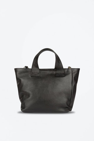 Sac à main en cuir de veau - Noir
