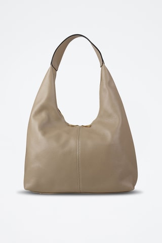 Cabas en cuir de veau - Beige