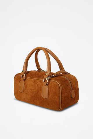 Sac à main en cuir de veau - Marron