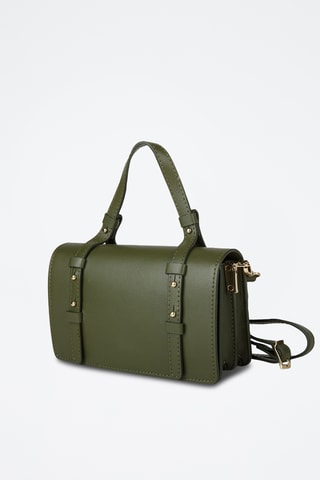 Sac bandoulière en cuir de veau - Vert