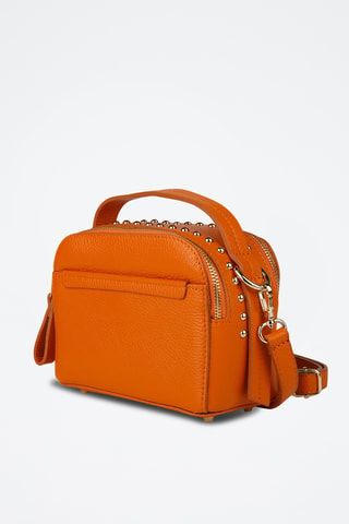 Sac bandoulière en cuir de veau - Marron