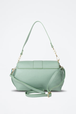 Sac porté épaule en cuir de veau - Vert