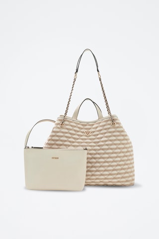 Cabas et pochette - Taupe