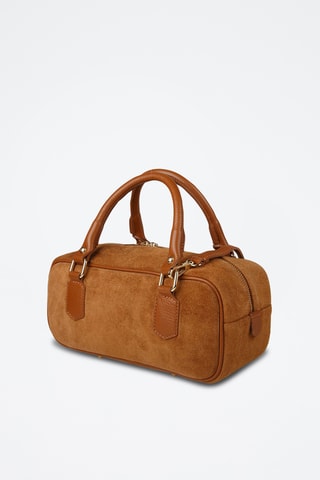 Sac à main en cuir de veau - Marron