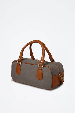 Sac à main en cuir de veau - Marron