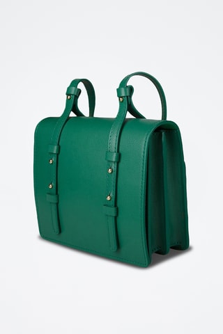 Sac bandoulière en cuir de veau - Vert