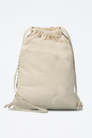 Zaino Say No - Beige e grigio