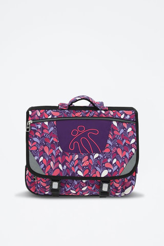 Cartable Tijeras - Blanc, rouge et violet