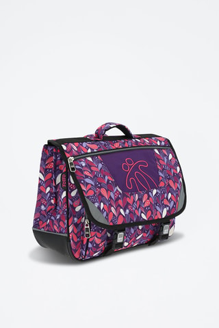 Cartable Tijeras - Blanc, rouge et violet