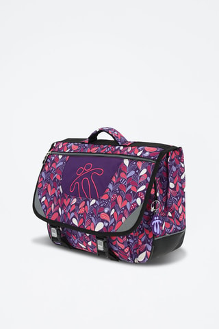 Cartable Tijeras - Blanc, rouge et violet