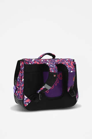 Cartable Tijeras - Blanc, rouge et violet