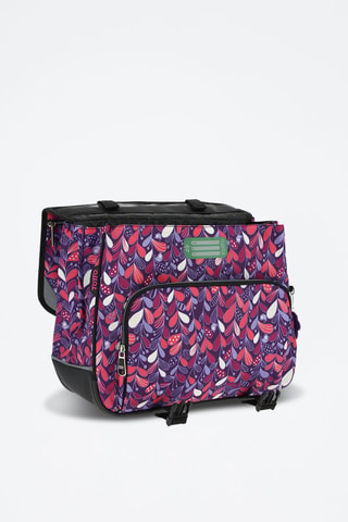 Cartable Tijeras - Blanc, rouge et violet