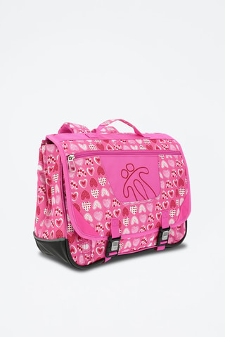 Cartable Tijeras - Blanc, noir, rouge et rose