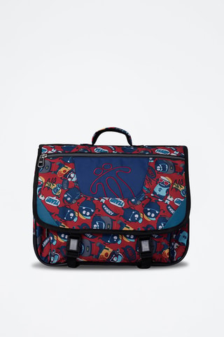 Cartable Tijeras - Rouge, bleu et jaune