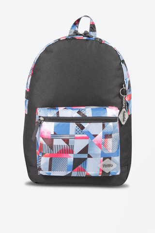 Zaino Vetus - Bianco, nero, rosso, blu e rosa