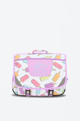 Cartable Tijeras - Blanc, rouge, bleu, violet et rose