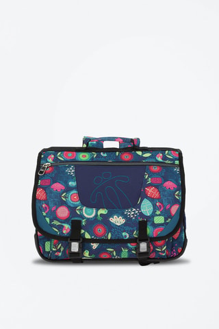 Cartable Tijeras - Noir, bleu, vert et rose