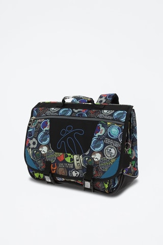 Cartable Tijeras - Noir, bleu, vert et gris