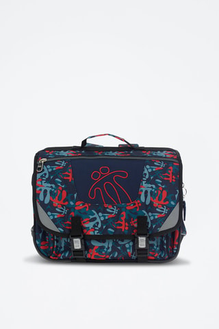 Cartable Tijeras - Rouge, bleu et vert
