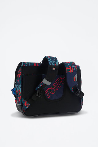 Cartable Tijeras - Rouge, bleu et vert