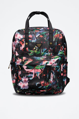 Zaino Amanda - Nero, verde, arancione e rosa