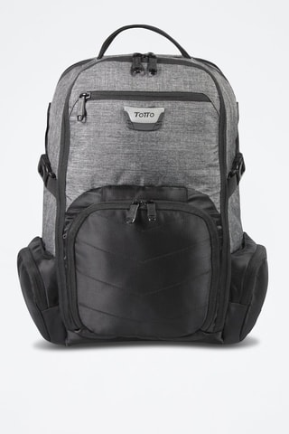 Zaino Hybrid Grigio chiaro melange - Nero e grigio
