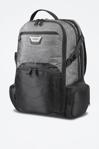 Zaino Hybrid Grigio chiaro melange - Nero e grigio