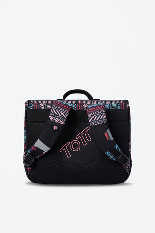 Cartable Tijeras - Noir, rouge, bleu et rose