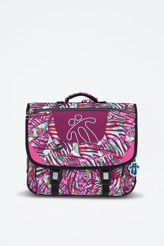 Cartable Tijeras - Blanc, noir, rouge, vert et rose