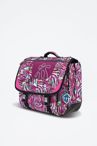 Cartable Tijeras - Blanc, noir, rouge, vert et rose