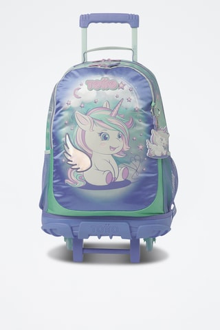 Sac à dos à roulettes Magic Dreams - Bleu