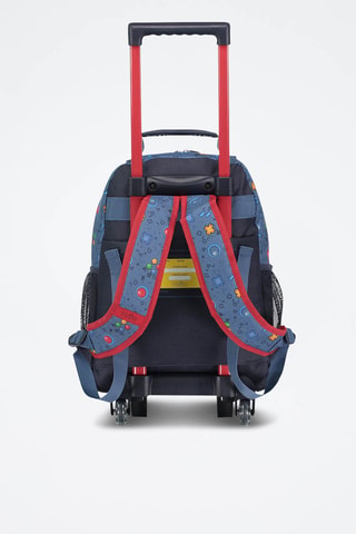 Sac à dos à roulettes Transformers - Bleu