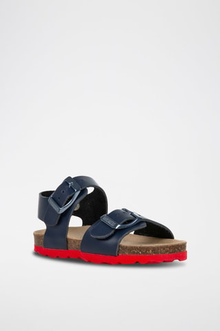 Sandales en cuir Jumanji - Bleu
