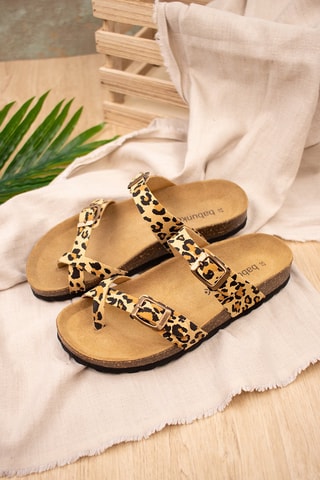 Sandalen Beige