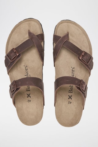 Leren Sandalen - Bruin