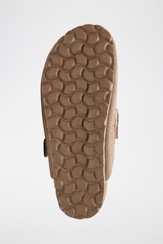 Sabots en nubuck - Marron