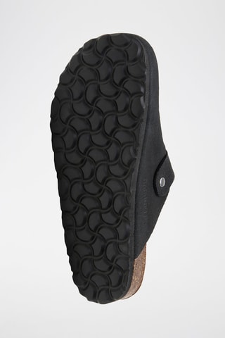 Sabots en nubuck - Noir