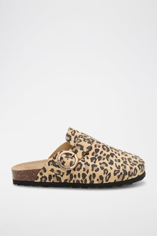 Sabots en nubuck - Marron