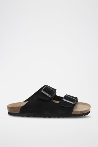 Nubuck Muiltjes - Zwart