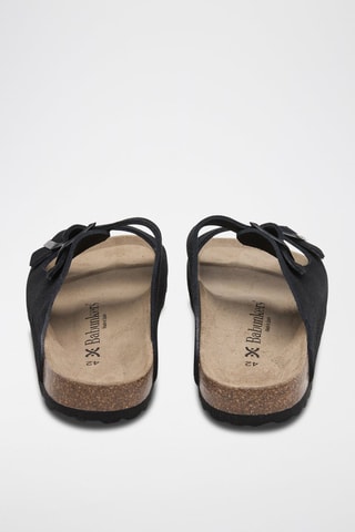 Nubuck Muiltjes - Zwart