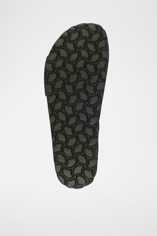 Mules en cuir 
Noir