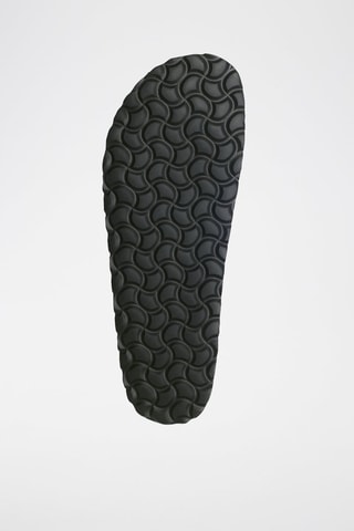 Mules en cuir 
Noir