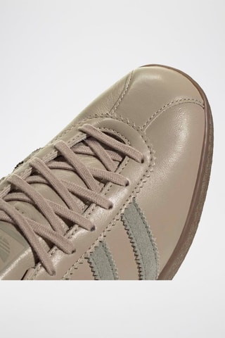 Baskets en cuir Tobacco - Kaki