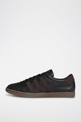 Baskets en cuir Tobacco - Noir