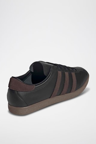Baskets en cuir Tobacco - Noir