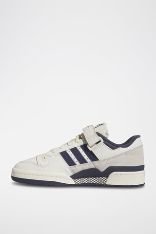 Sneakers en cuir Forum 84 Low - Blanc et bleu