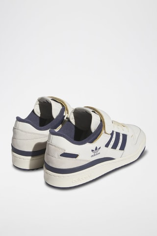 Sneakers en cuir Forum 84 Low - Blanc et bleu