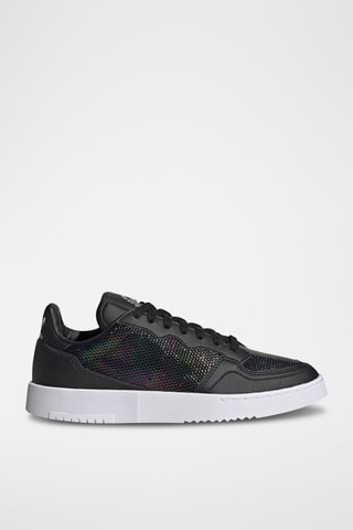 Baskets en cuir Supercourt - Noir
