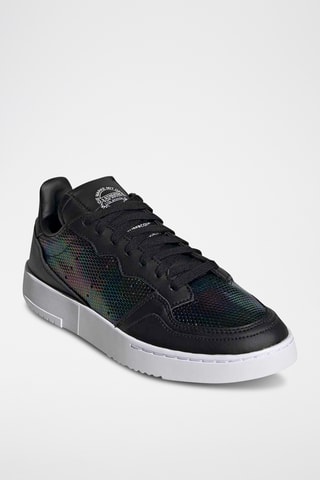 Baskets en cuir Supercourt - Noir