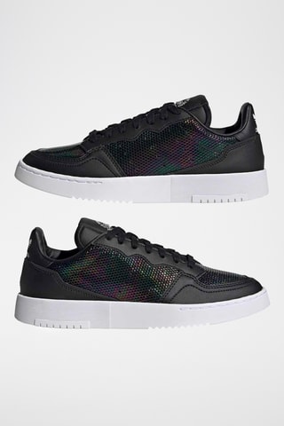 Baskets en cuir Supercourt - Noir